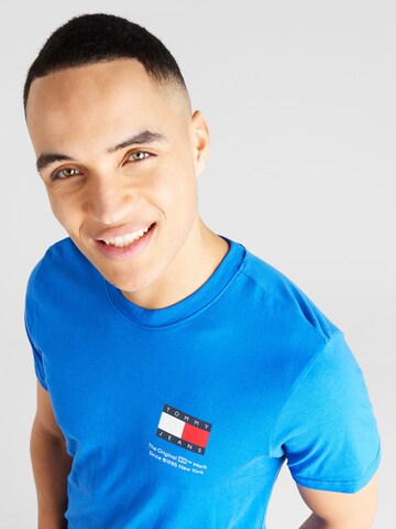 Tommy Jeans T-Shirt 'ESSENTIAL' in Blau