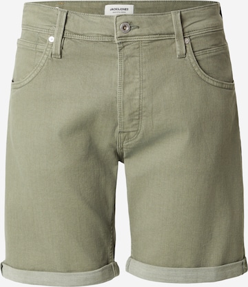 JACK & JONES Püksid 'JJIRICK JJFOX', värv roheline: eest vaates