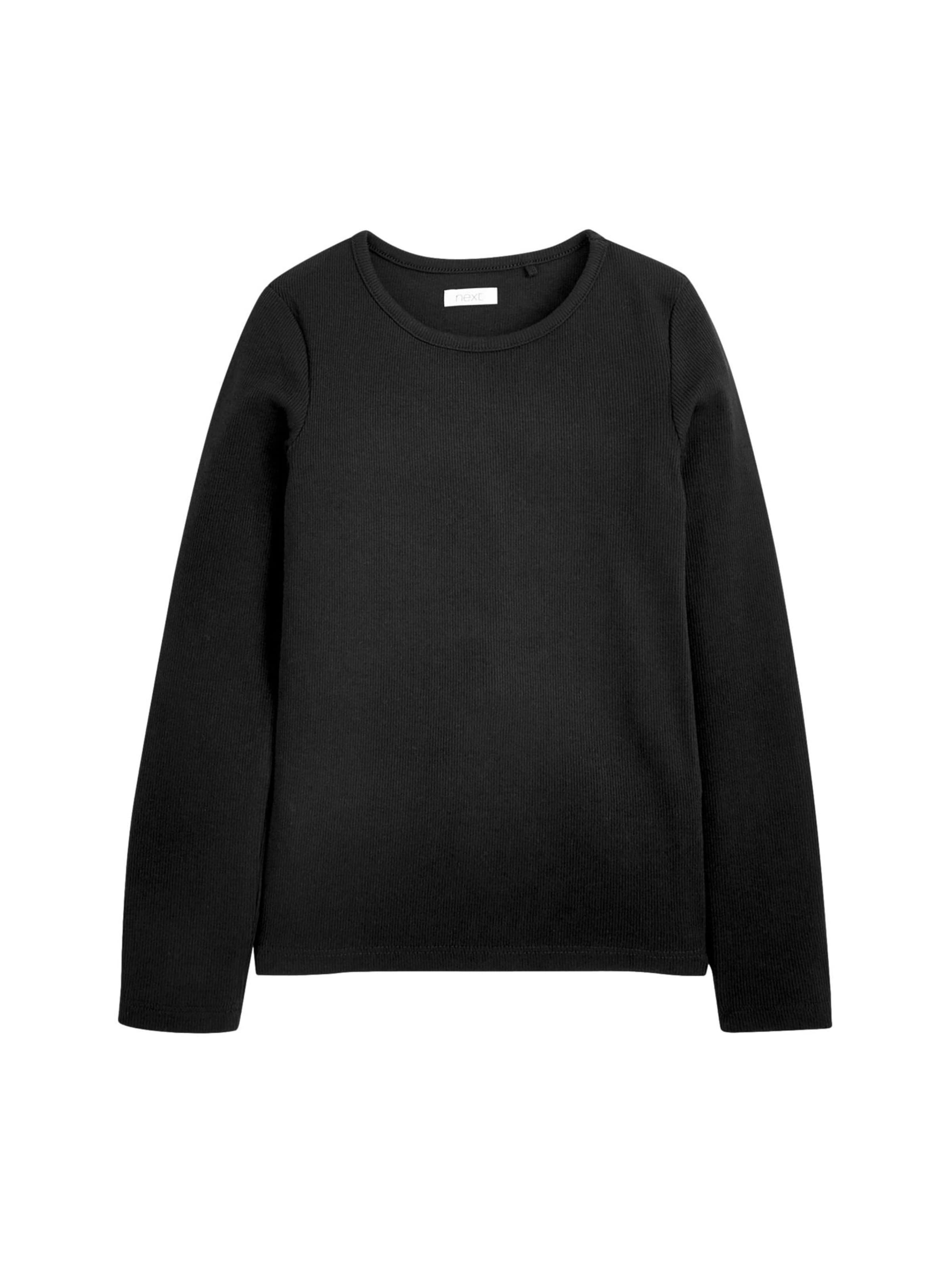 Next T-shirt i svart: framsida