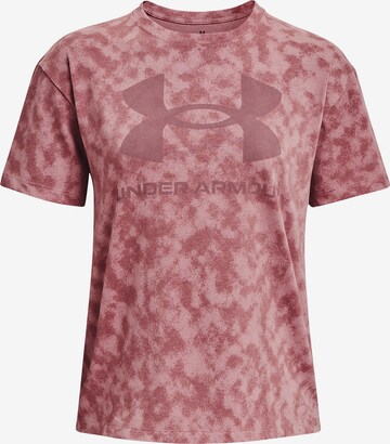 UNDER ARMOUR Functioneel shirt in Roze: voorkant