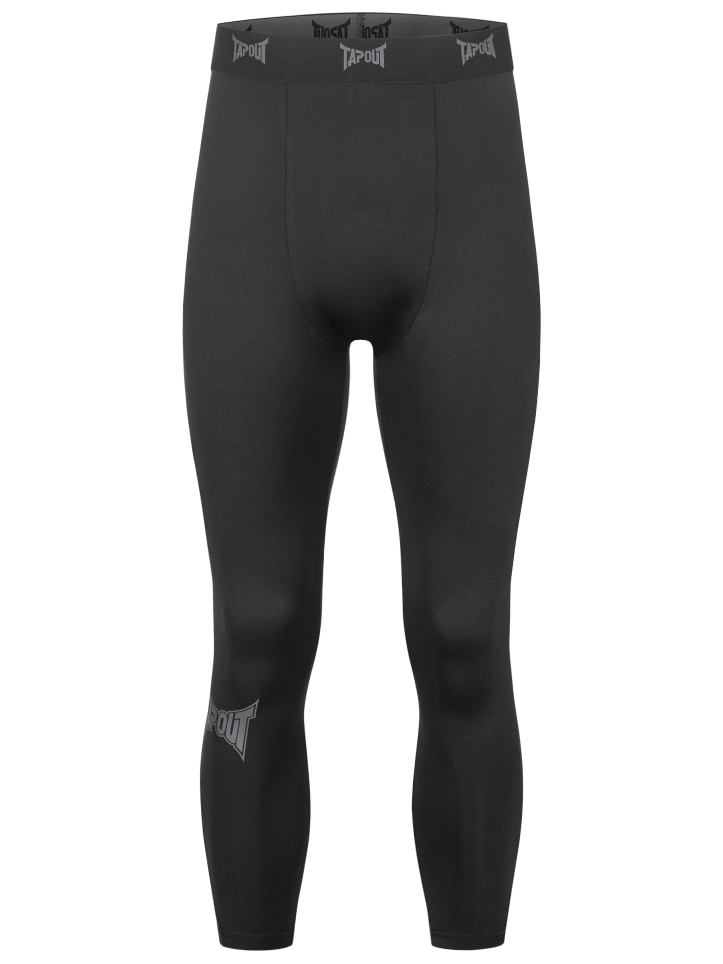 Tapout Skinny Sportovní spodní prádlo – černá: přední strana