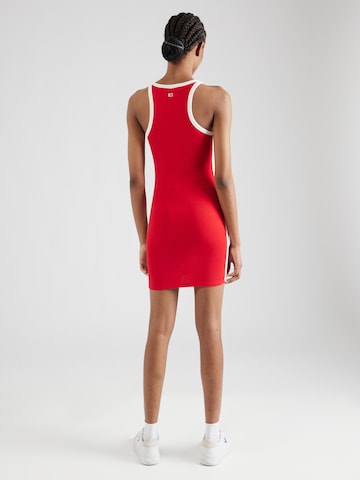 Tommy Jeans Dress 'ARCHIVE GAMES' in Red
