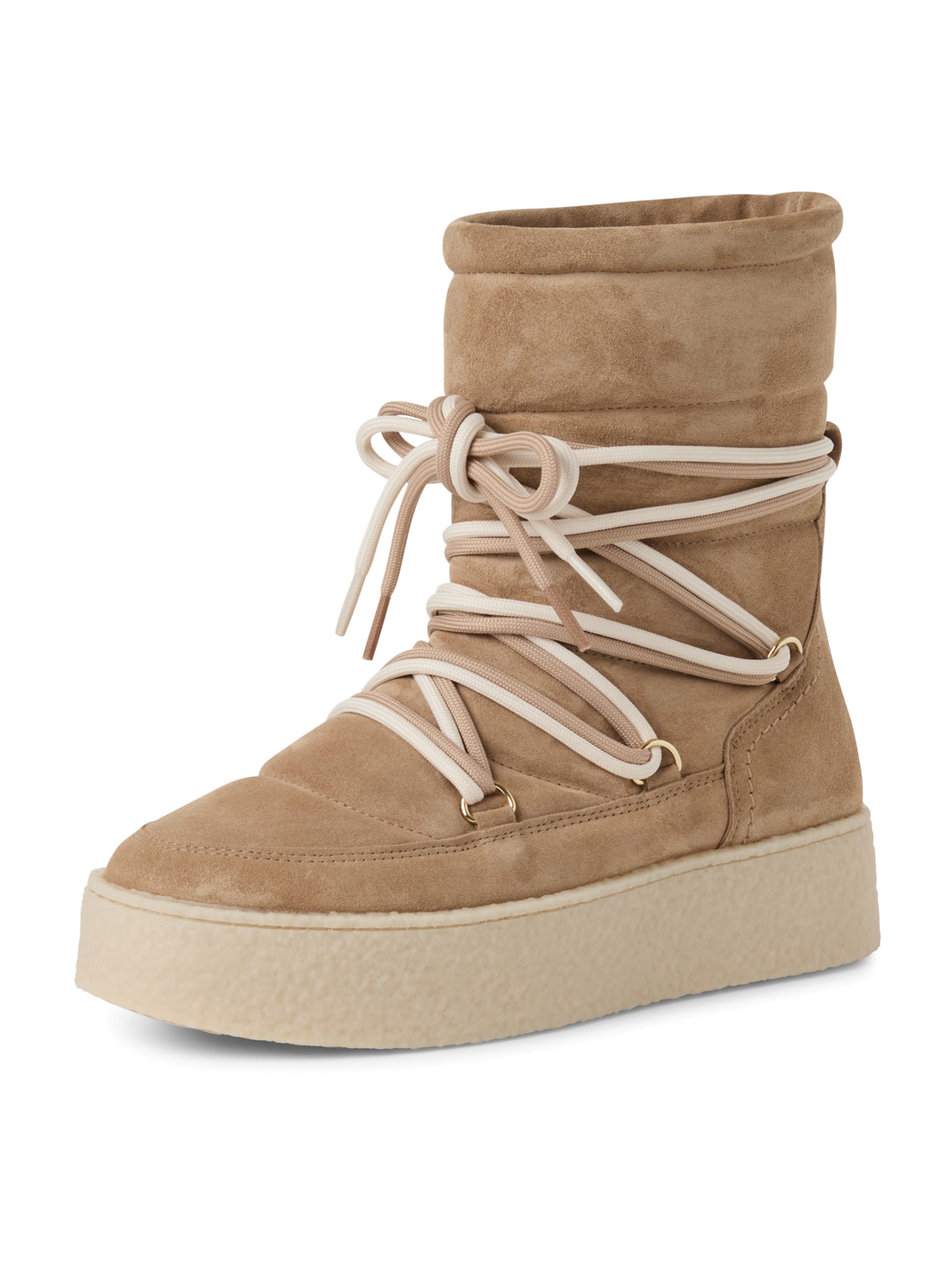 NEWD Snow boots in Beige: front