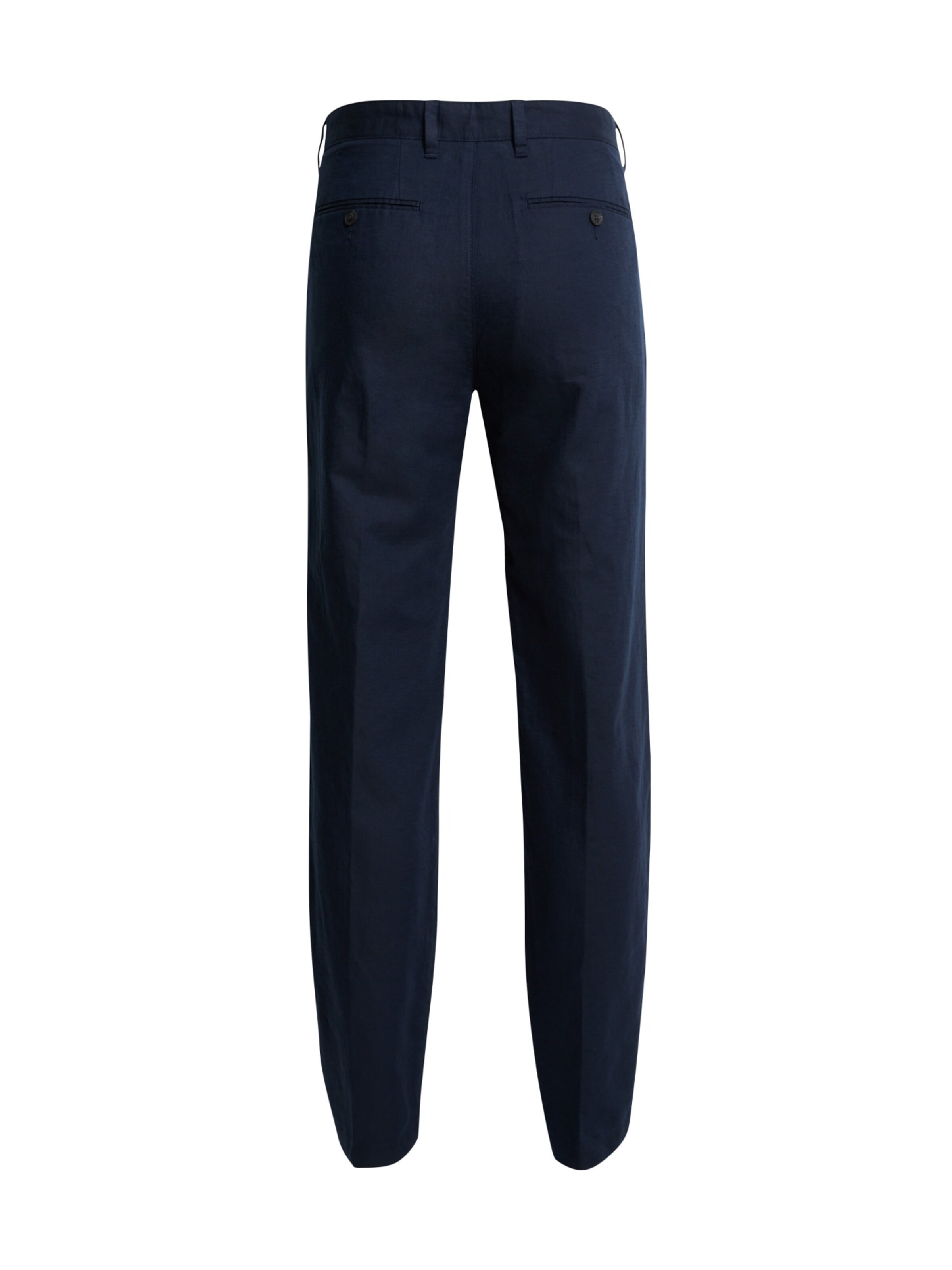 Marks & Spencer Regular Pleated Pants in Blue