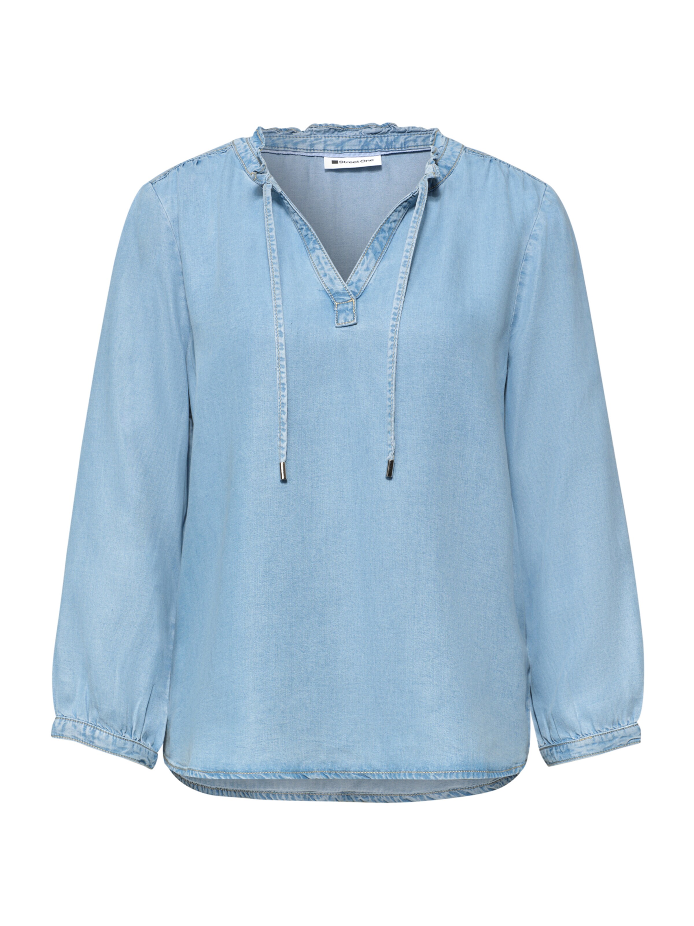 STREET ONE Blouse in Blue: front