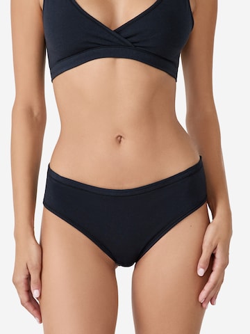 Panty 'COTON 360' di ETAM in nero: frontale