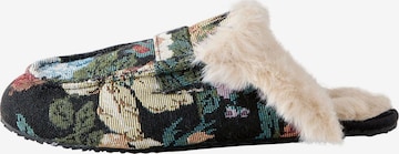 Papuci de casă de la Next pe negru: față