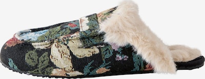 Next Papuče u svijetlobež / azur / zelena / crna, Pregled proizvoda