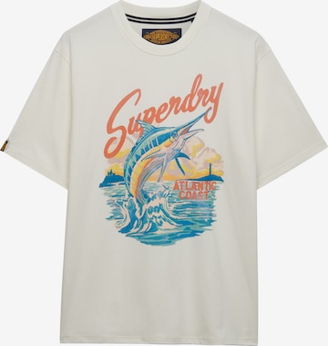 T-Shirt 'Maritime' Superdry & Co en blanc : devant