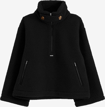 Aim'n Tussenjas 'Pile' in Zwart: voorkant