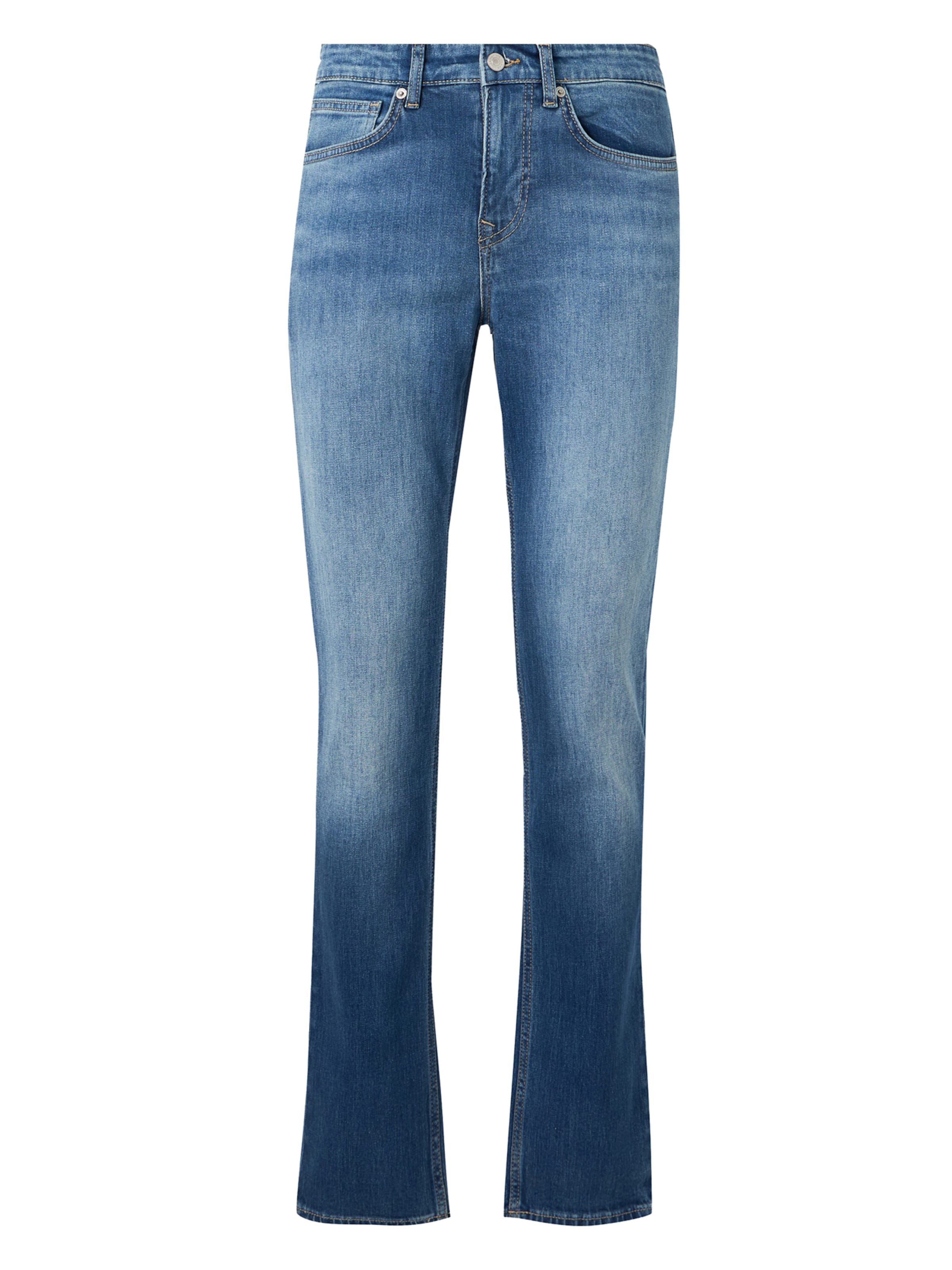 Pepe Jeans Slimfit Jeans in Blauw: voorkant