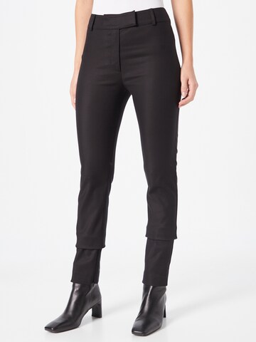 Samsøe Samsøe - Skinny Calças 'ELISA' em preto: frente