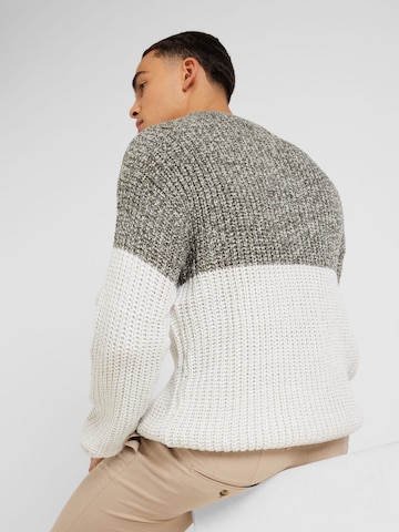 Denim Project Sweter w kolorze szary