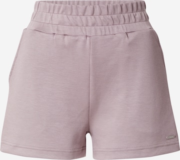 aim'n Normalny krój Spodnie sportowe w kolorze fioletowy: przód