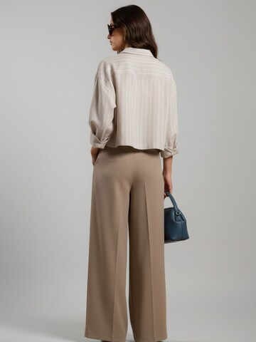 WEARABLE STORIES Blouse 'Lipa' in Beige