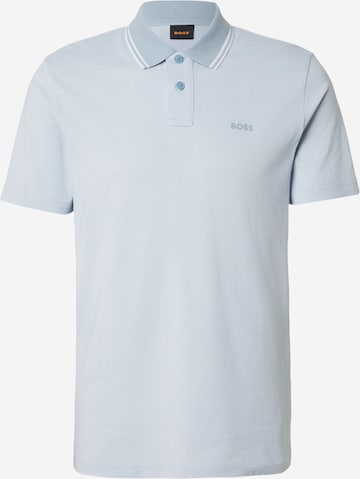 BOSS Футболка 'Peoxford' в Синий: спереди