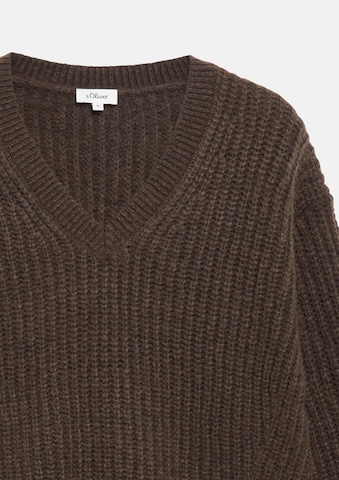 Pull-over s.Oliver en marron : devant