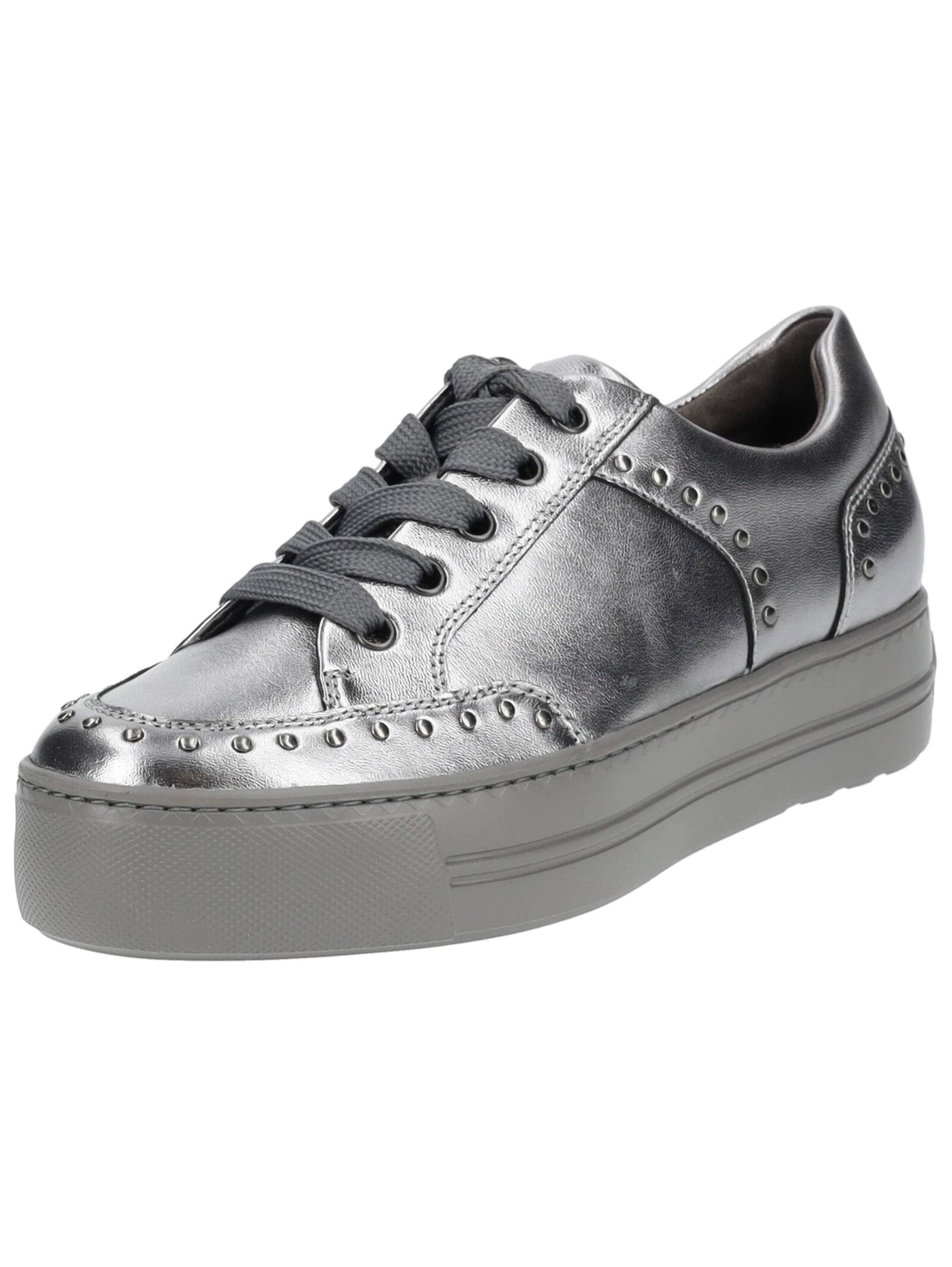 Paul Green Sneakers laag in Zilver: voorkant