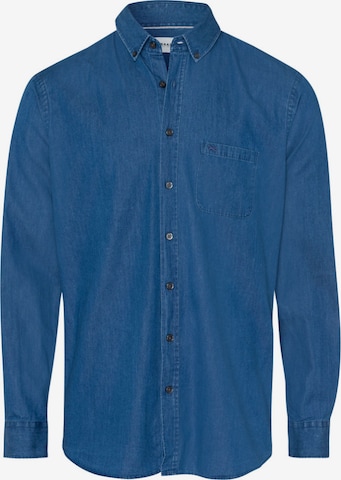 BRAX Regular fit Button Up Shirt 'DANIEL' in Blue: front