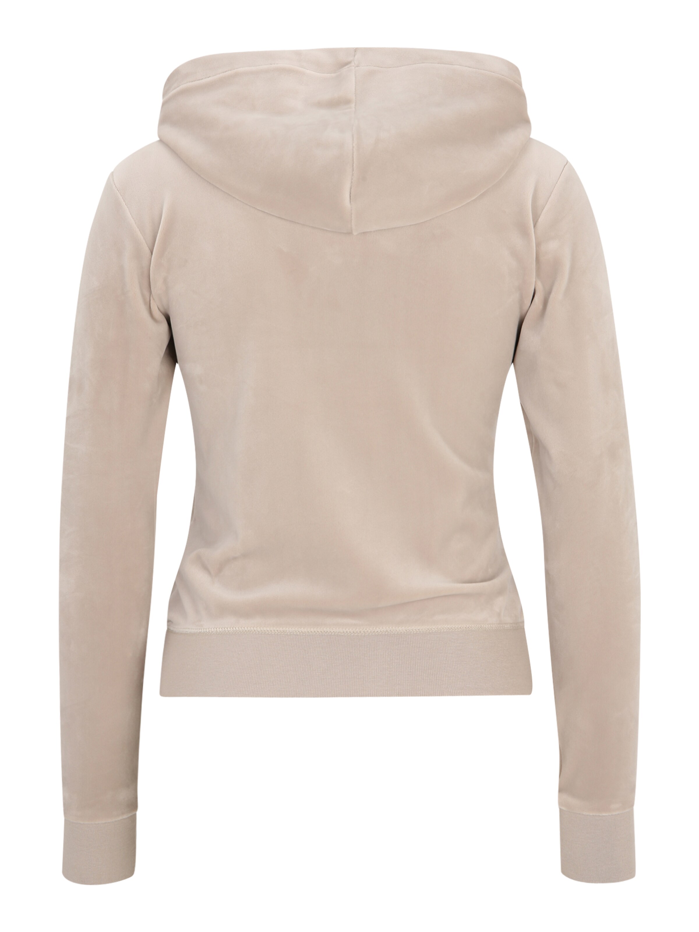 Juicy Couture Tall Кофта на молнии 'ROBERTSON' в Бежевый