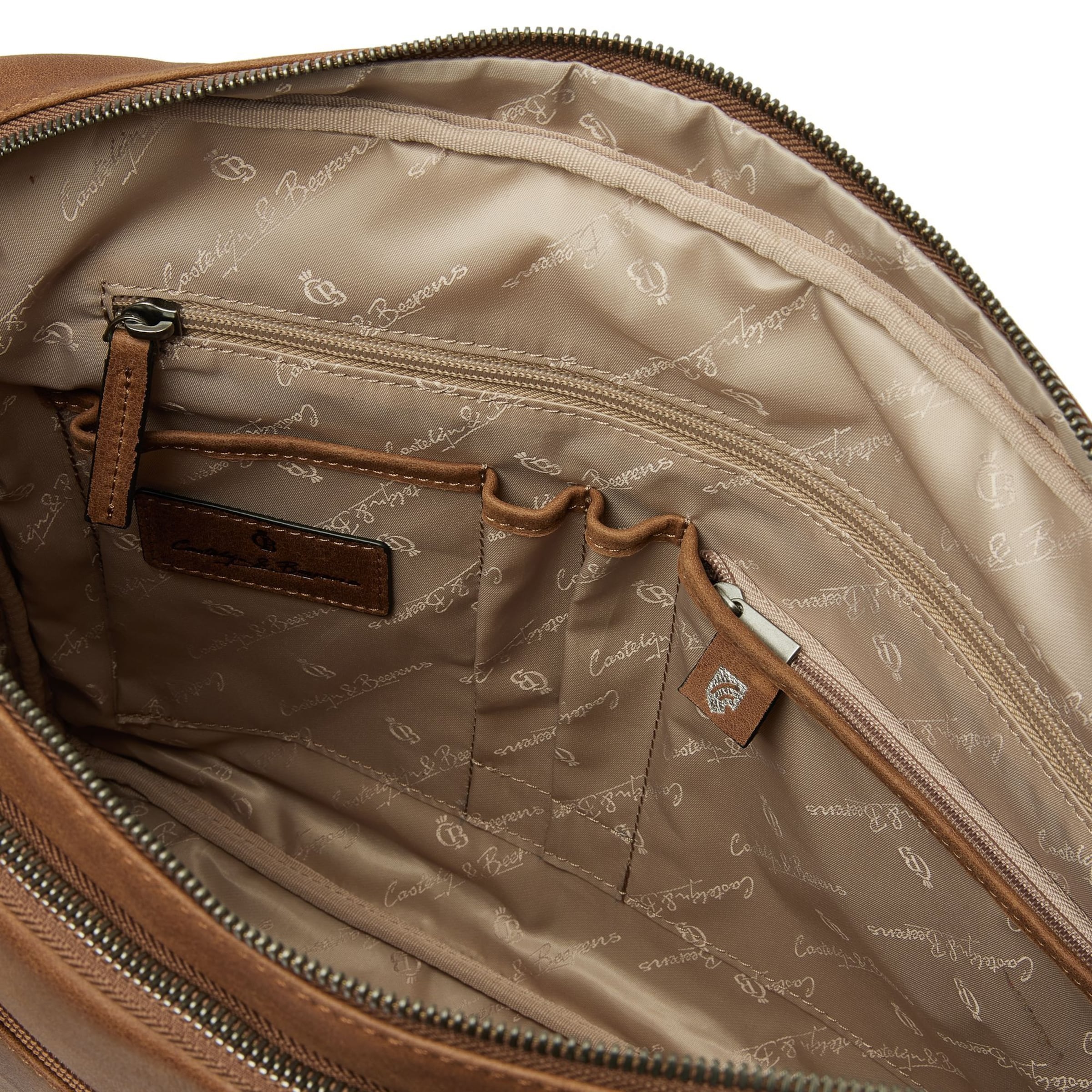 Castelijn & Beerens Document Bag 'Carisma' in Brown