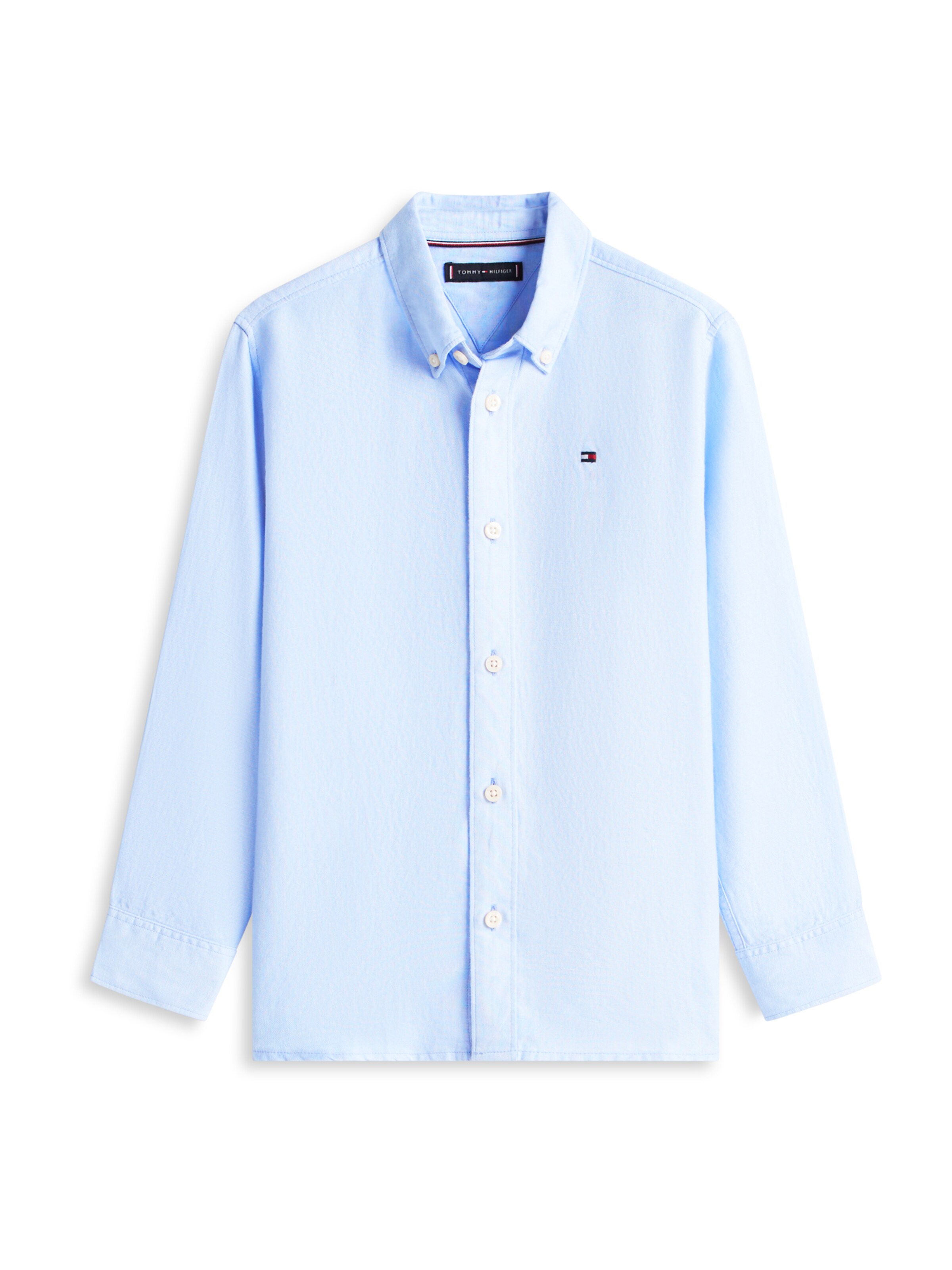 TOMMY HILFIGER Hemd in Blau: Vorderseite