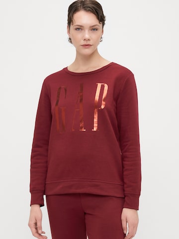 Gap Tall Свитшот в Красный: спереди