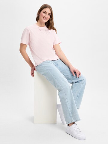HUGO Shirt ' Vintage Tee_B_1 ' in Pink