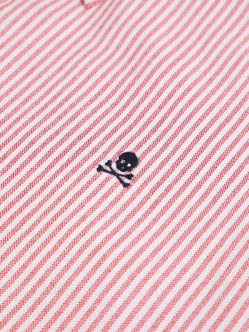 Scalpers Regular fit Button Up Shirt in Red