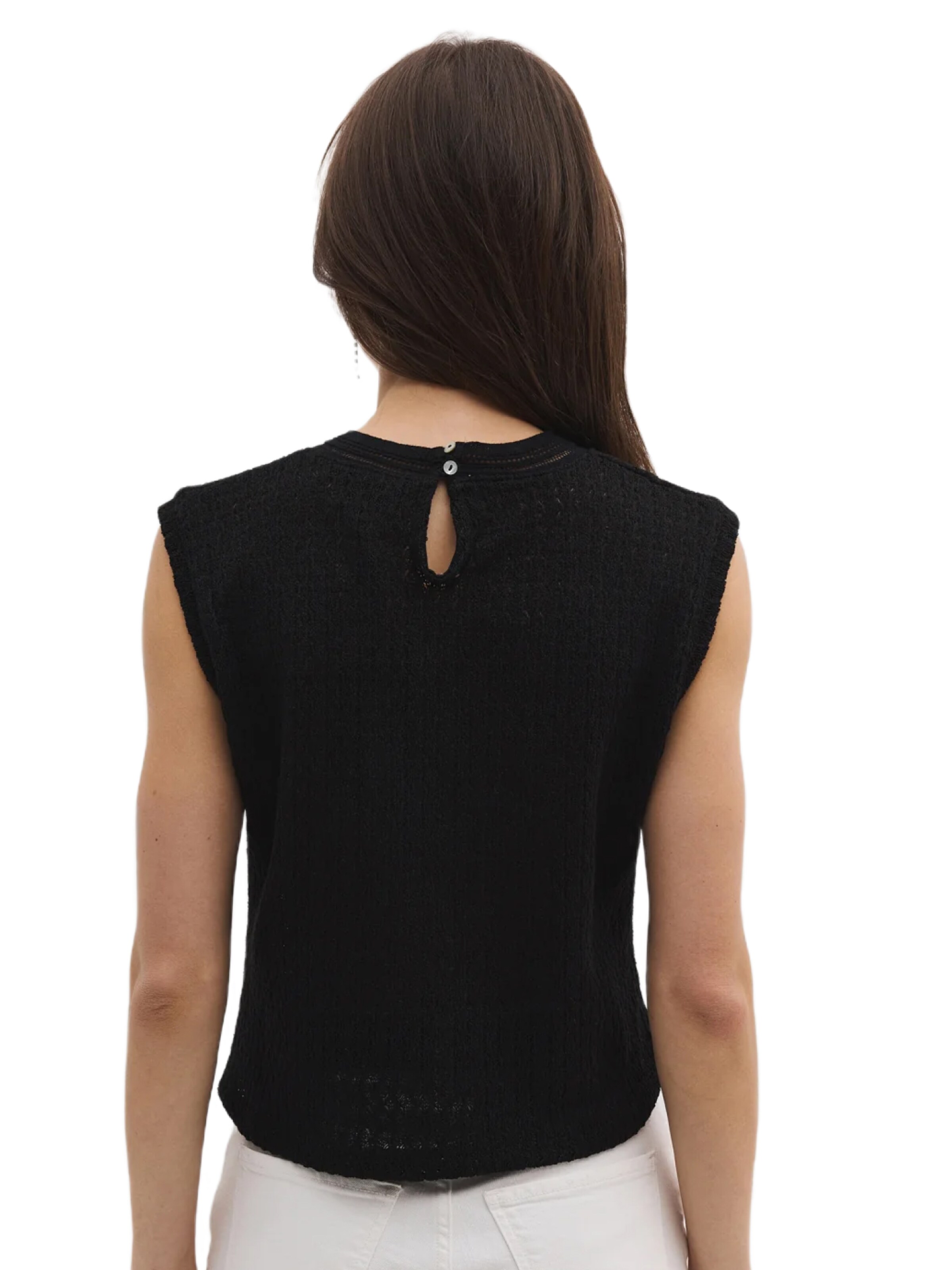 No Matter What Top in Black