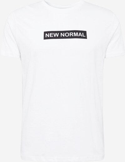 Tricou 'NORMAL' BRAVE SOUL pe negru / alb, Vizualizare produs