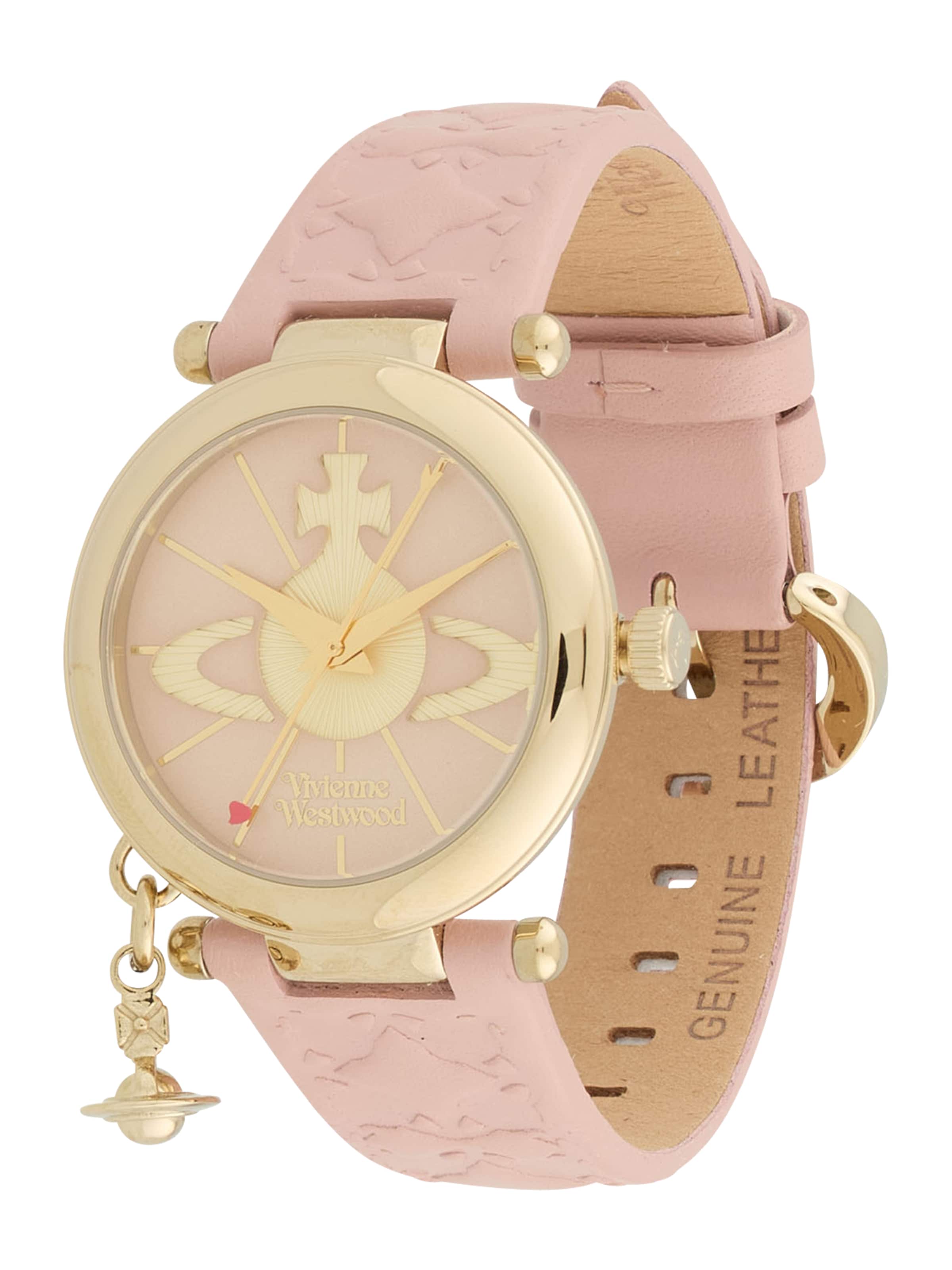 Vivienne Westwood Analogové hodinky – zlatá: přední strana