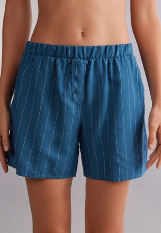 INTIMISSIMI Pajama Pants in Blue: front