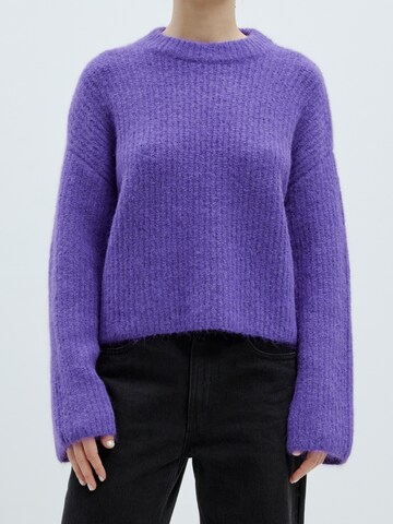 EDITED Pullover 'Salome' i lilla: forside