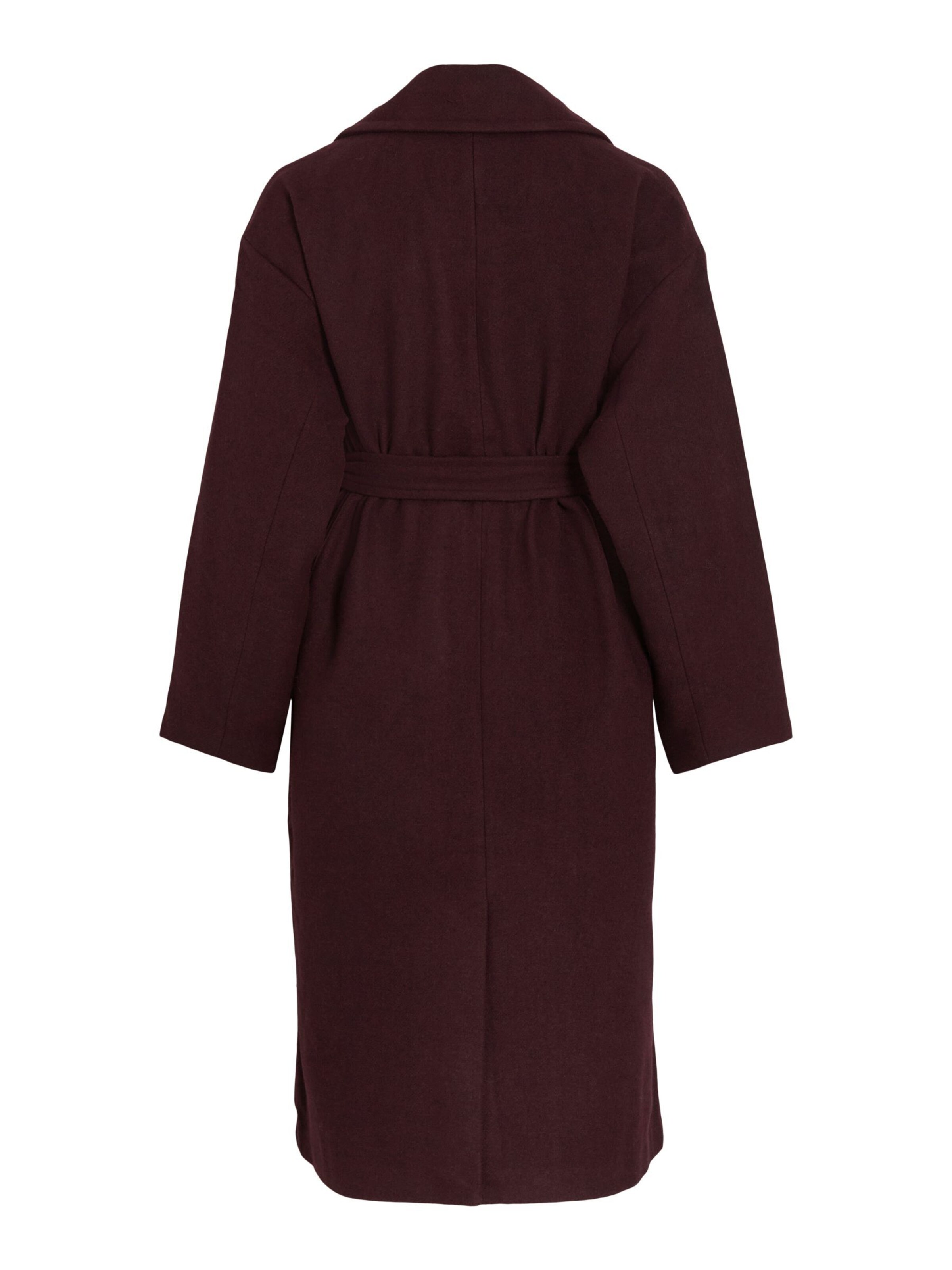 VILA Between-Seasons Coat 'VIFikka' in Red