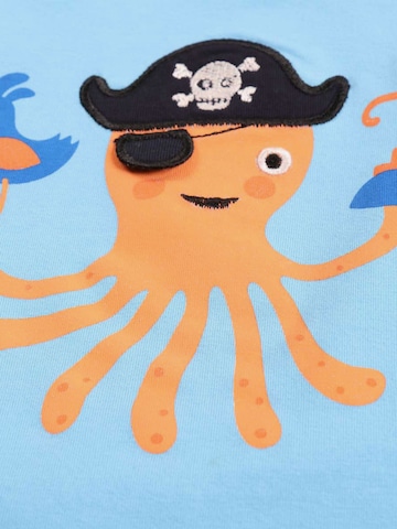 Maglietta 'Hello Captain ' di Fred's World by GREEN COTTON in blu