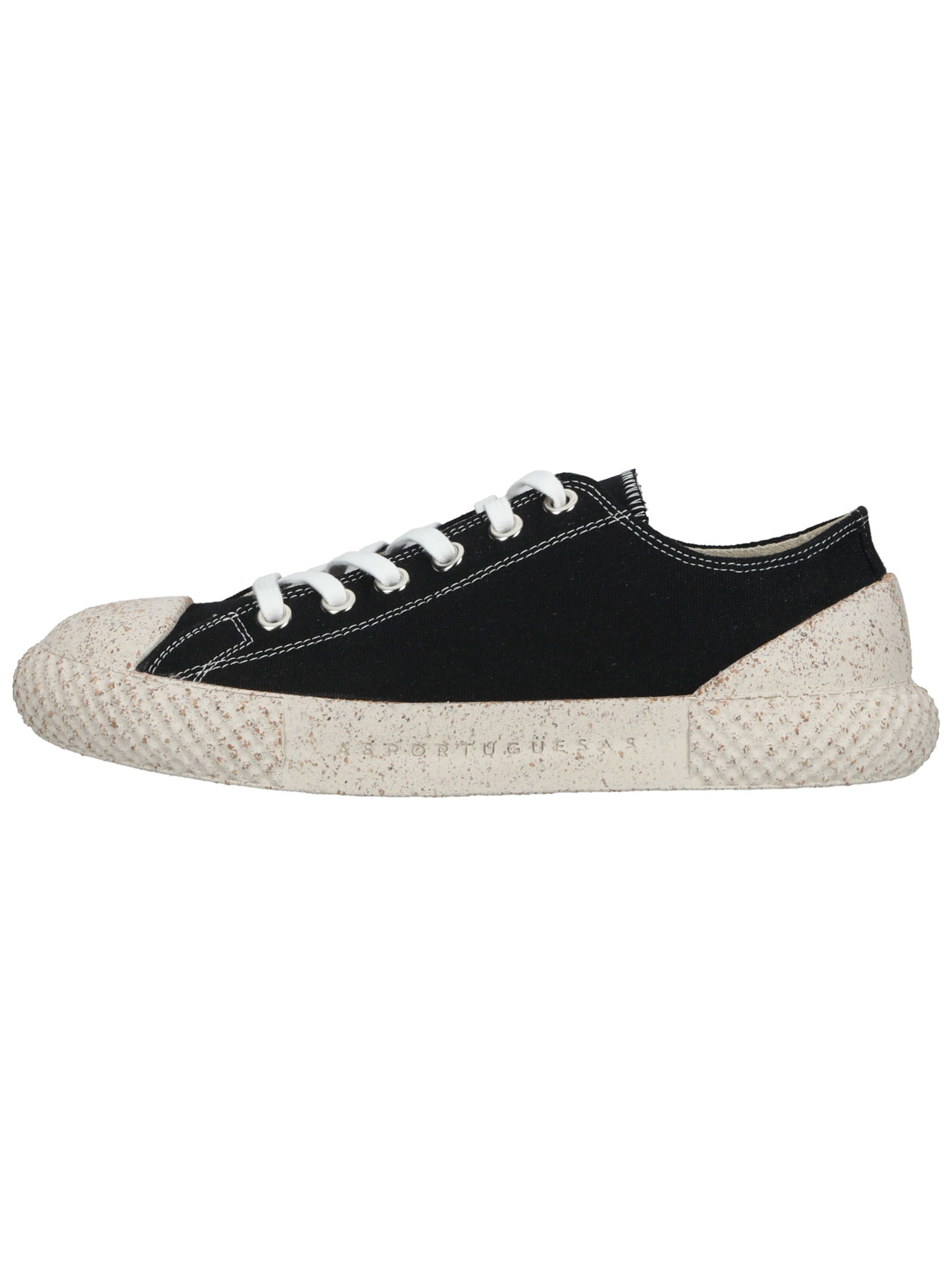 Asportuguesas Platform trainers in Black