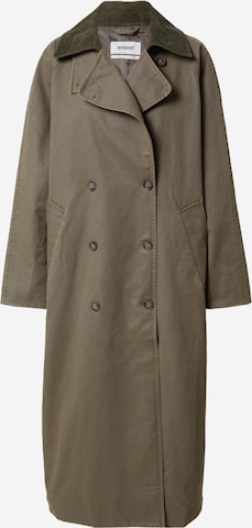 WEEKDAY Between-Seasons Coat 'Jones' in Brown: front