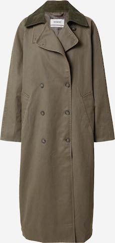 Manteau mi-saison 'Jones' WEEKDAY en marron : devant