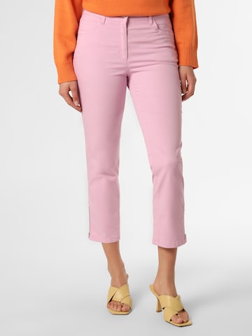 Regular Pantalon ' Cora ' ZERRES en rose : devant