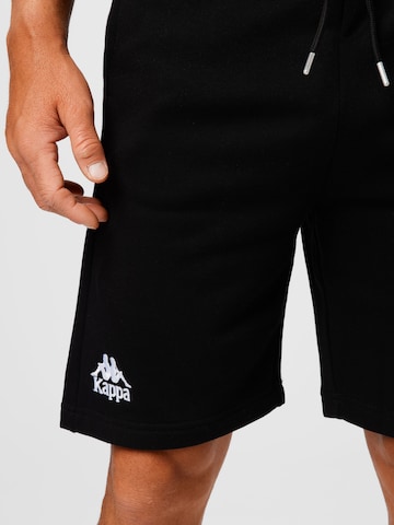 KAPPA Regular Workout Pants 'Topen' in Black