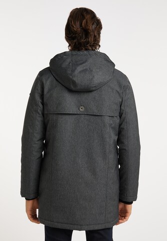 DreiMaster Vintage Winterparka in Schwarz