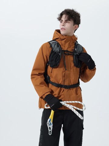 Youthup Outdoor jacket in Brown