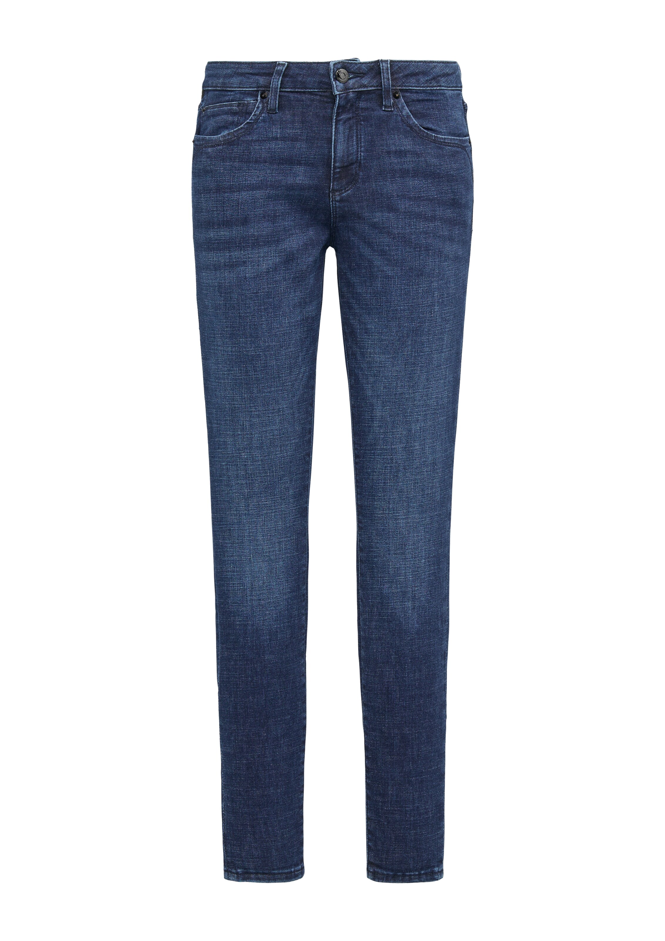 QS Skinny Jeans 'Sadie' in Blauw: voorkant