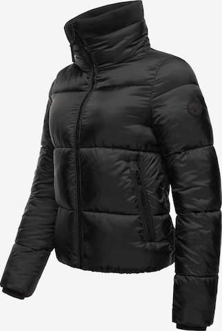 NAVAHOO Winter jacket 'Sternschnüppchen' in Black