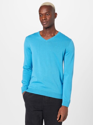 s.Oliver Pullover in Blau: Vorderseite