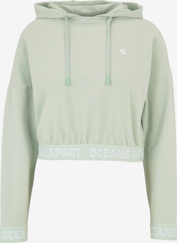 OCEANSAPART Sweatshirt 'Beauty' in Green: front