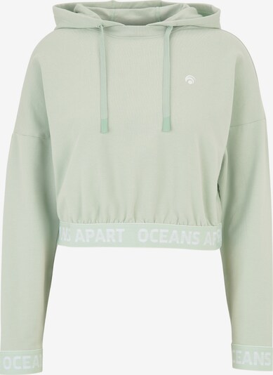 OCEANSAPART Sweatshirt 'Beauty' in mint / weiß, Produktansicht