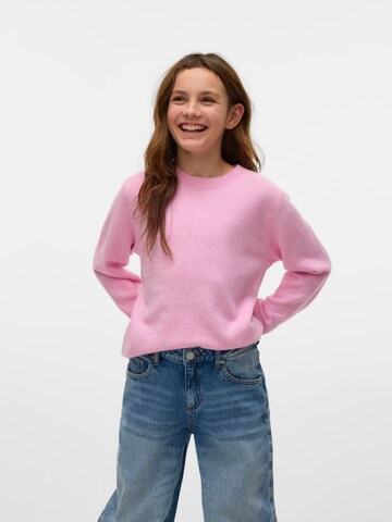 Vero Moda Girl Tröja 'VMDOFFY' i rosa: framsida