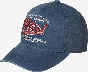 Petrol Industries Hat in Blue: front